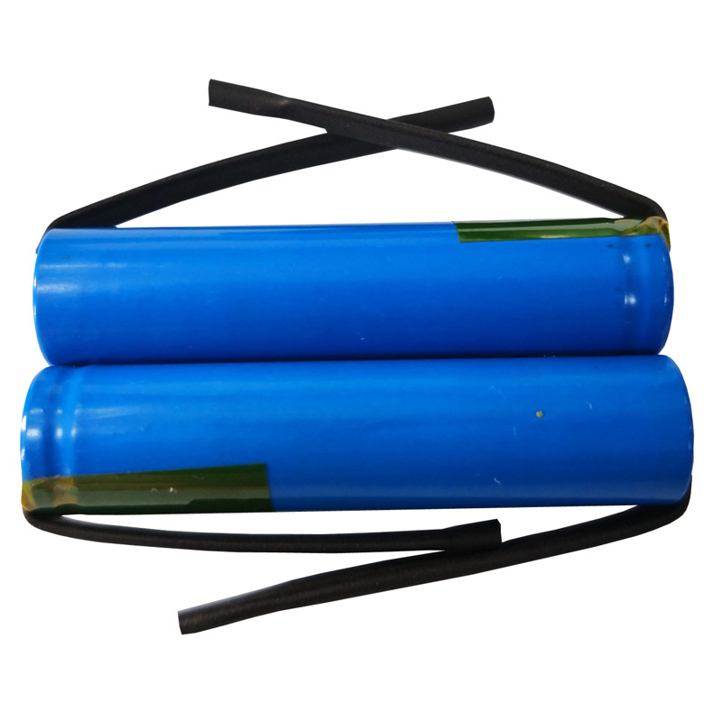 复来10440电动牙刷电池350mAh足容3.7V圆柱锂离子加焊片10440电池