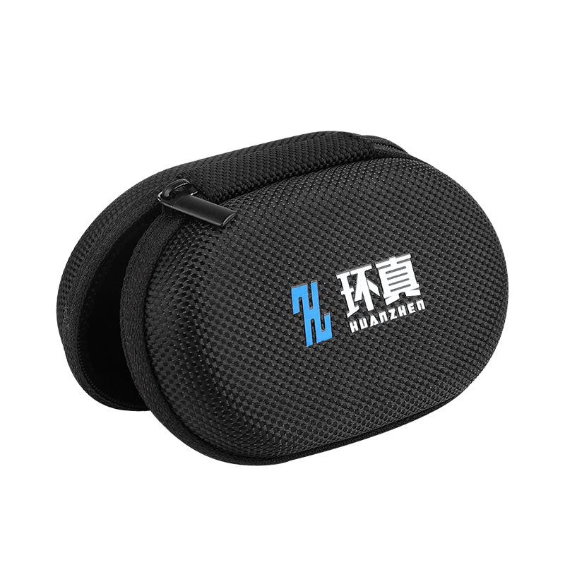 环真入耳式蓝牙耳机收纳包多功能数据线迷你整理盒便携防摔硬壳盒
