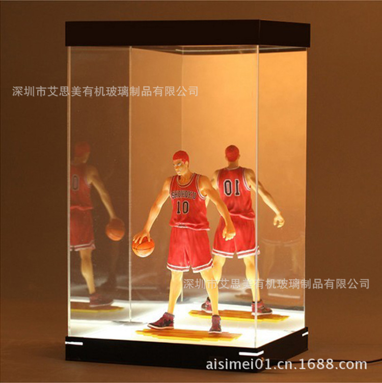 玩具罩 亚克力模具展示盒 压克力透明玩具罩子生产工厂