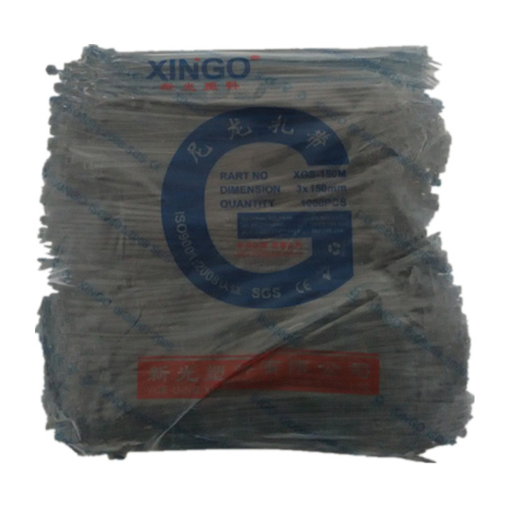 Fábrica al por mayor de nylon de la atadura de cables de nylon de plástico autobloqueante cable de la atadura de cables ignífugo con modelos completos