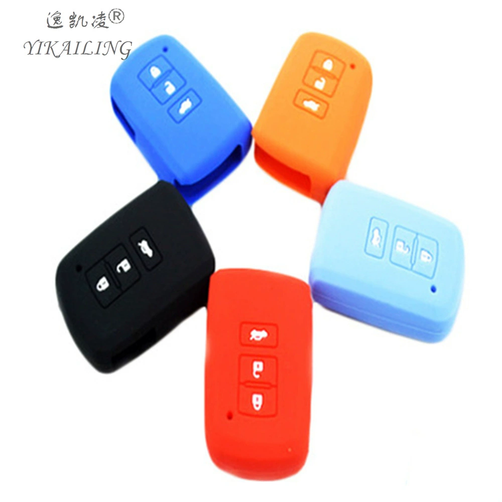 Подходит для Toyota 12 Camry Key Set Семь поколений Camry Силиконовый набор ключей Специальный чехол для смарт-ключей
