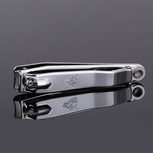 Factory direct supply of large nail clippers Guangdong Qiangren stainless steel nail clippers 683 flat nail clippers wholesale