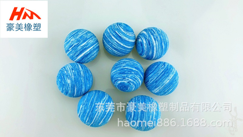 Fábrica al por mayor Eva Ball Arco Iris patio juguete Golf práctica bola espuma bola sólida Bola de esponja