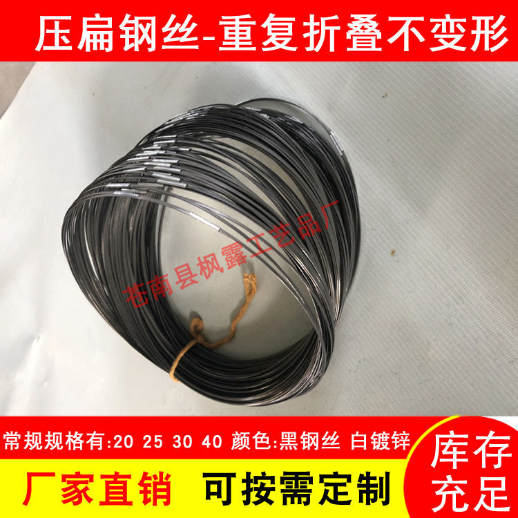 厂家供应2.5mm*1mm，3mm×1mm铁丝镀锌扁钢线