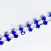 Double row diamond blue