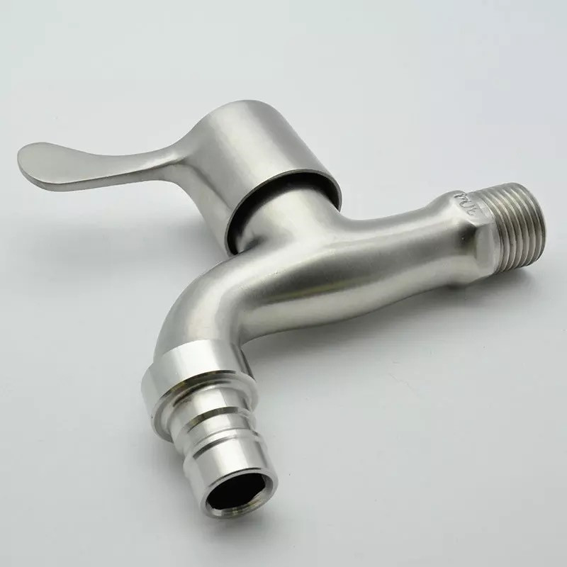 Brushed Imitation 304 Stainless Steel Washing Machine Faucet, Stainless Steel Washing Machine Faucet, Washing Machine Spout Brushed Imitation 304 Stainless Steel Washing Machine Faucet, Stainless Steel Washing Machine Faucet, Washing Machine Spout