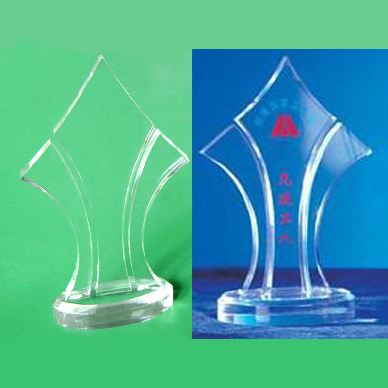 透明亚克力奖牌 学校公司有机玻璃奖牌 授权牌亚克力制品批发