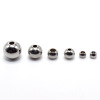 Stainless steel -passing bead drilling beaded beads drilling beaded jewelry multi -specification