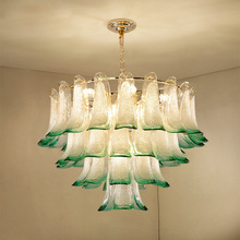 客厅吊灯后现代个性创意设计师样板房孔雀开屏大白菜卧室餐厅灯具