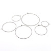 Supply 316 stainless steel 9 -character ring 9 -character hook ear ring jewelry buckle earrings accessories