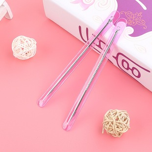Double-Ended Stainless Steel Acne Needle 82mm Acne Needle Acne Picking Stick Blackhead Needle Small Steel Needle 3g