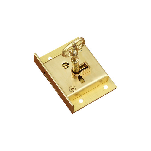 Retro high-end European antique drawer lock wholesale drawer cabinet square integrated hidden lock furniture cabinet brass cabinet door lock