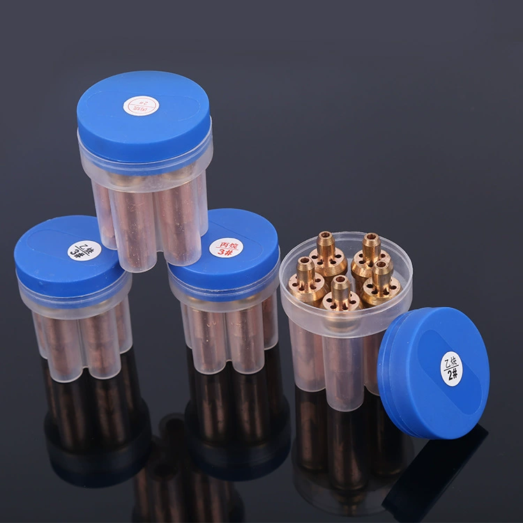 Заводская серия запуска всасывания Тип ГБ чистой меди резки сопла 30 100 пропан кольцо ацетилена резки сопла