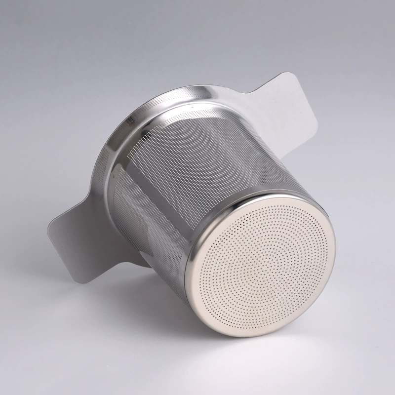 Tea Infuser Stainless Steel, Fine Mesh Cup Strainer, Removable Handle, White option