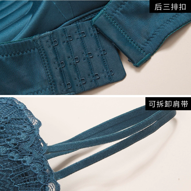 Бюстгальтер без косточек Lace Lan'e, комфортная поддержка, сексуальное кружевное белье, кружевное оформление