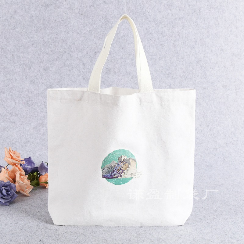 定 制手提帆布袋 单肩印花帆布袋 创意帆布棉布袋子