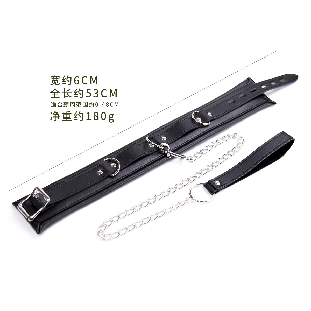 Directamente del fabricante: productos novedosos para adultos, correa de cuero para perros, collar, correa para el cuello, juguetes alternativos, artículos de bondage.