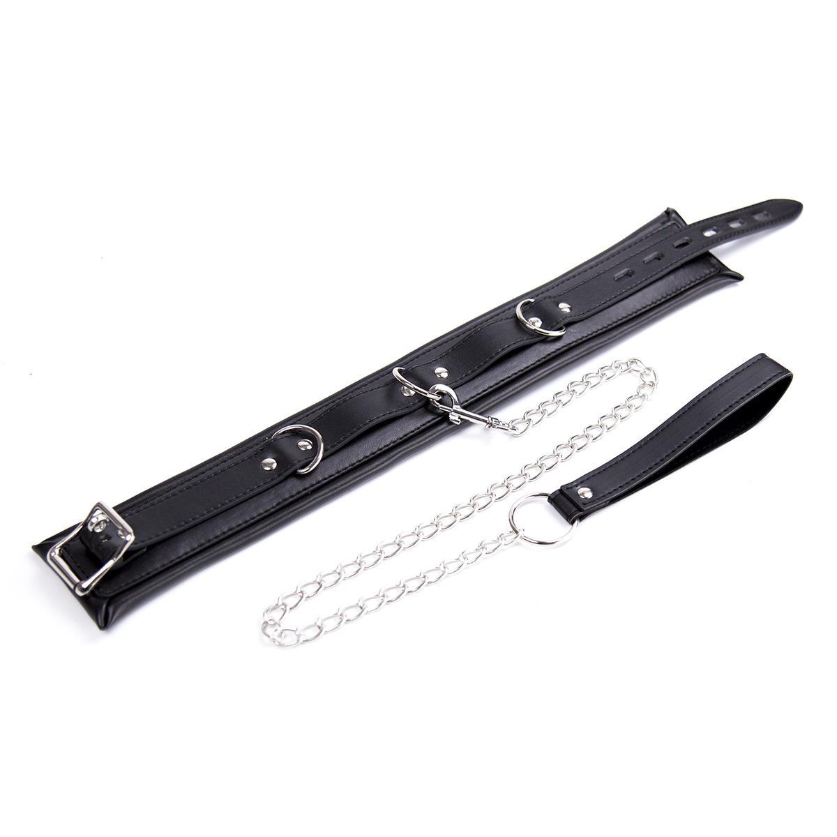 Directamente del fabricante: productos novedosos para adultos, correa de cuero para perros, collar, correa para el cuello, juguetes alternativos, artículos de bondage.
