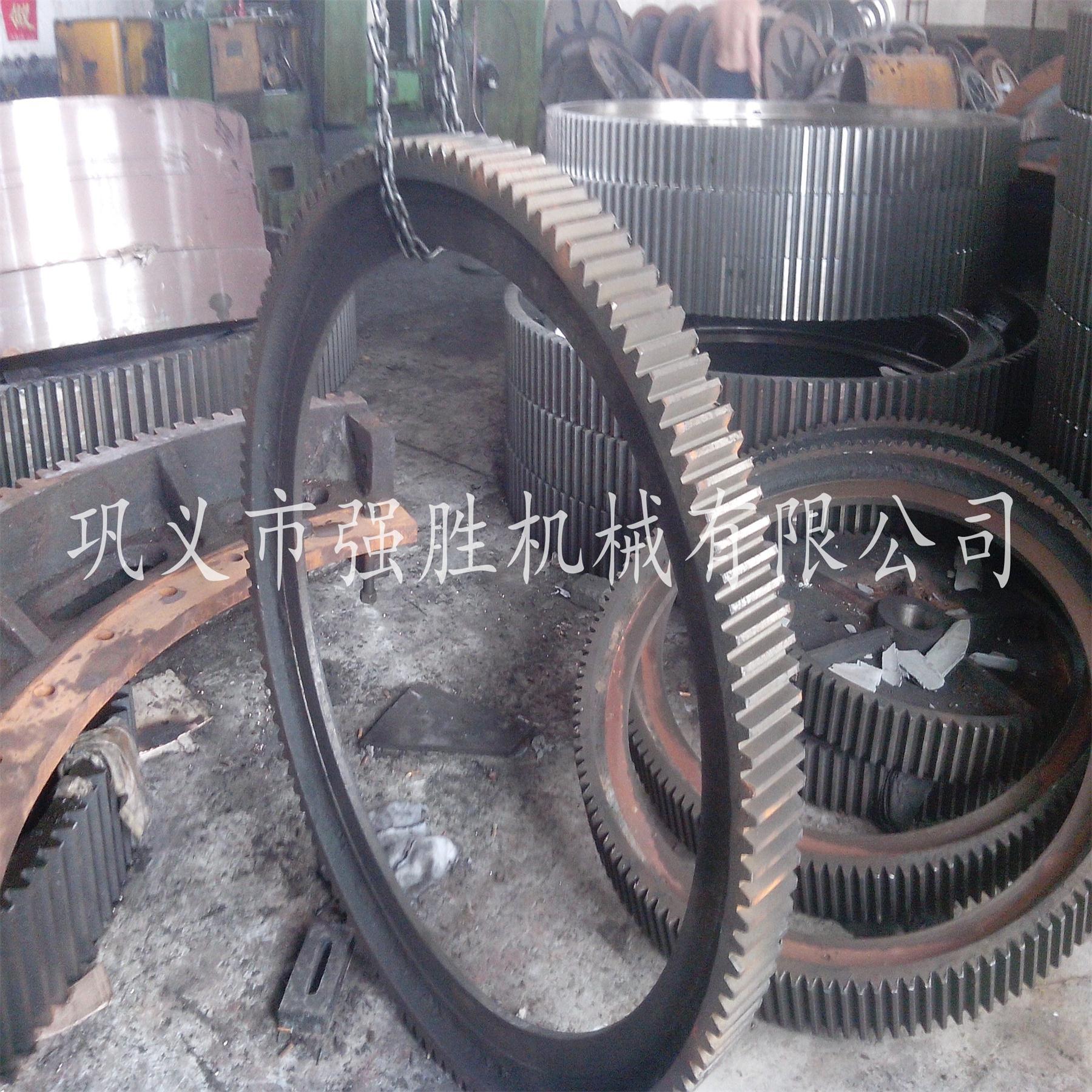 厂家直供φ1米陶粒回转窑大齿轮 铸钢φ1陶粒回转窑齿圈快速交货