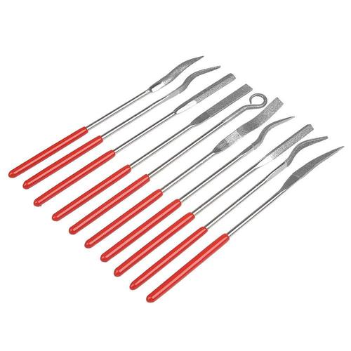 Manufacturer wholesale special-shaped diamond file set 3*140 small file emery file rub knife assorted file wholesale