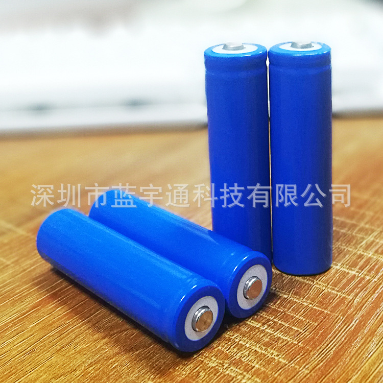 18650锂电池尖头2000mAh3.7V手电筒小风扇报警器门铃充电锂电池