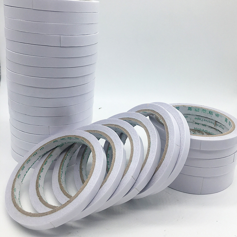 厂家直销学生手工双面胶 办公双面胶  DIY强力双面胶带 粘性强