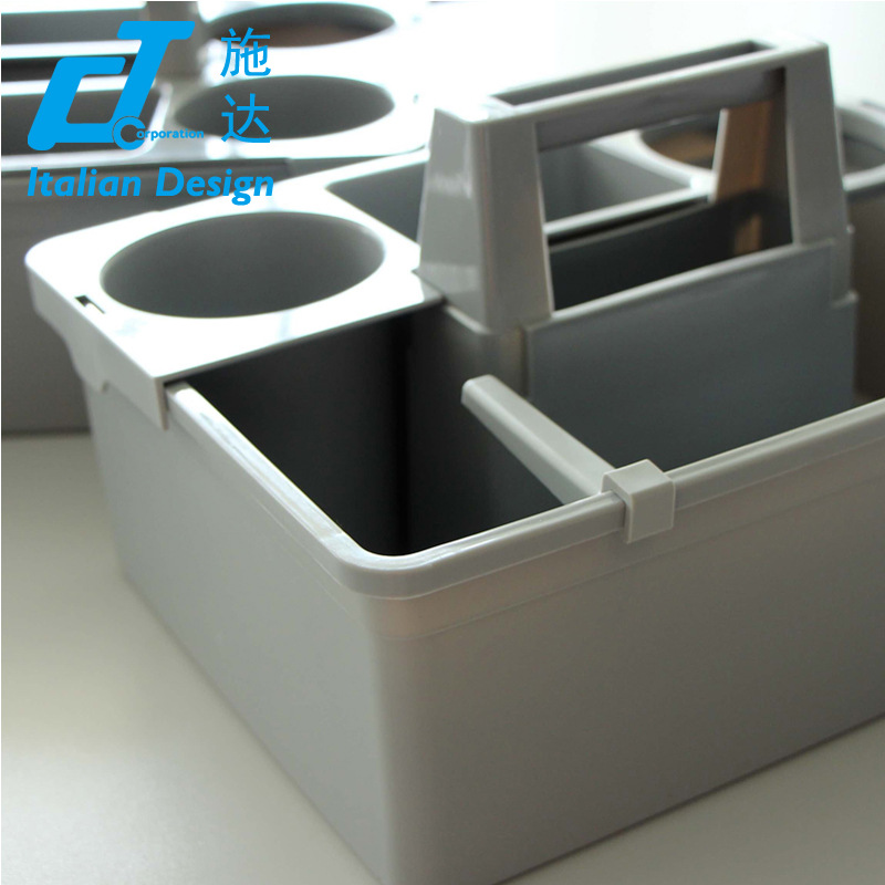 Italy CT Seda Portable Cleaning Basket Hotel Room Cleaning Tools Desktop Household Storage Plastic Storage Box