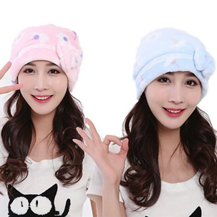 Шапка для беременных, осенне-зимняя двусторонняя фланелевая шапка с бантом от головной боли, послеродовая шапка из кораллового флиса для периода восстановления после родов