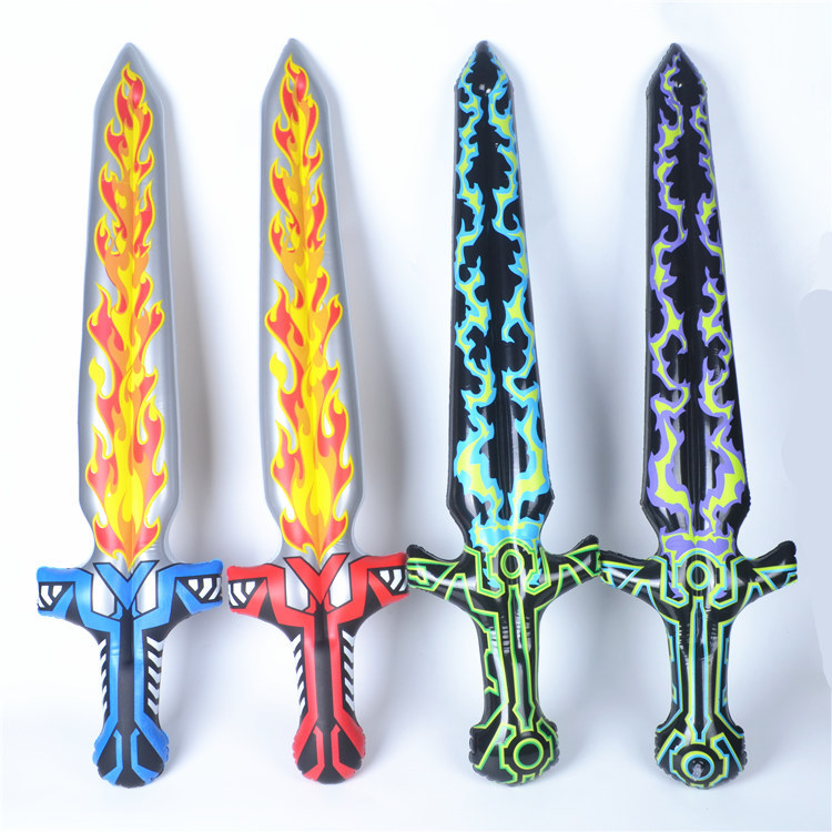 Large inflatable sword inflatable ax toy pvc inflatable toy wholesale inflatable knife weapon gem sword