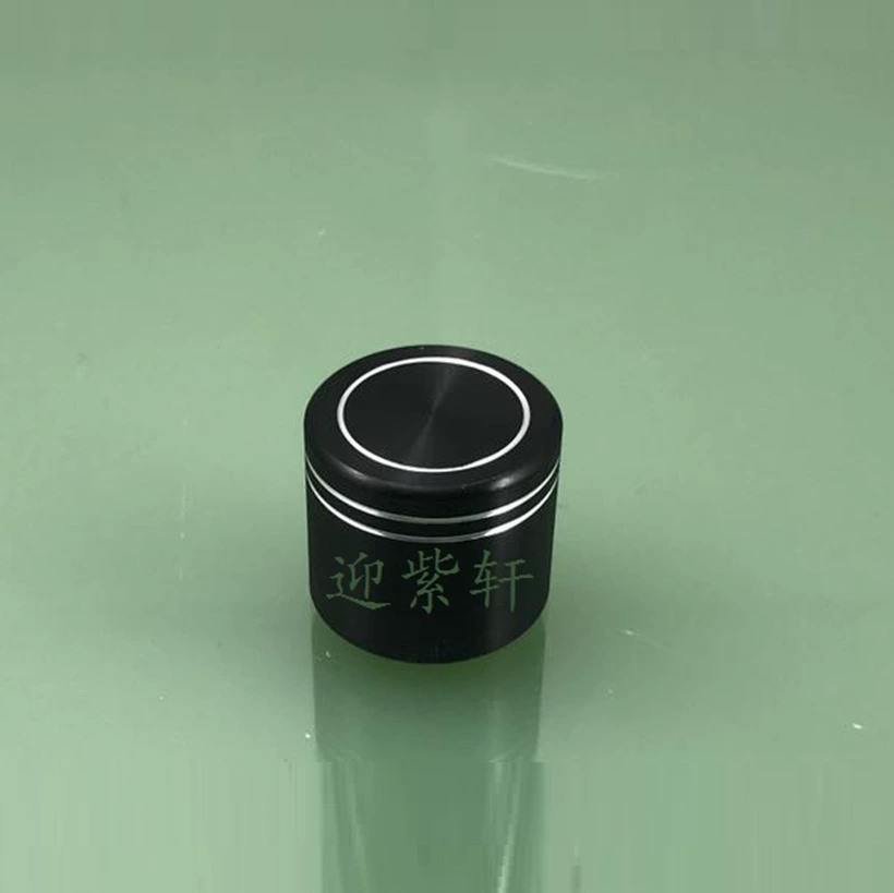 Ручка ручка усилителя аудио черная ручка диаметр 19 мм высота 15 мм ручка Крышка потенциометра Ручка