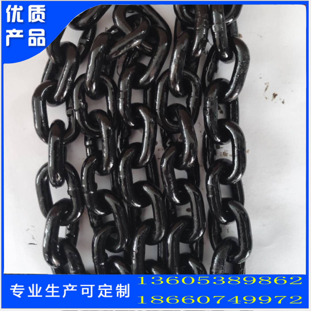 现货供应矿用G80圆环链条 起重机配件圆环链条量大从优 吊装链条