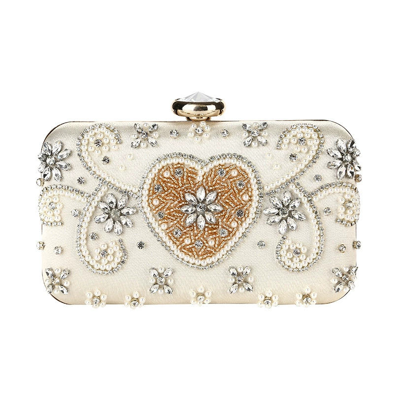 Сумка для ужина Cross-Brange Explosion Pearl, инкрустированная бисером, вечернее платье, вышитая бисером, ручная сумка-клатч