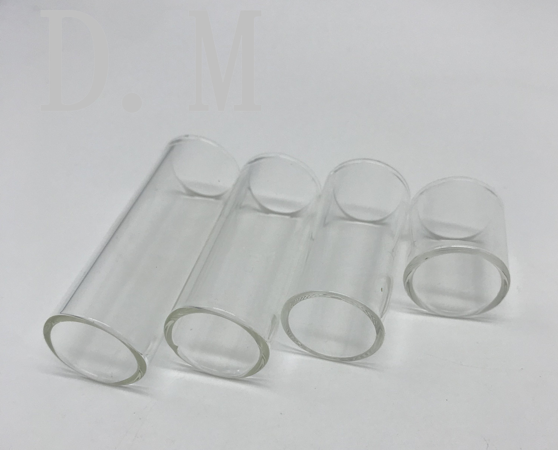 Accesorios de guitarra instrumento musical accesorios auxiliares dedo manga slide stick caja de la guitarra vidrio slide stick 4 especificaciones