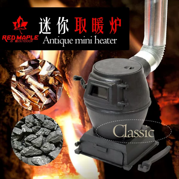 Outdoor Mini firewood stove camping Villa office Workshop Coffee shop heating stove charcoal stove stove heating stove