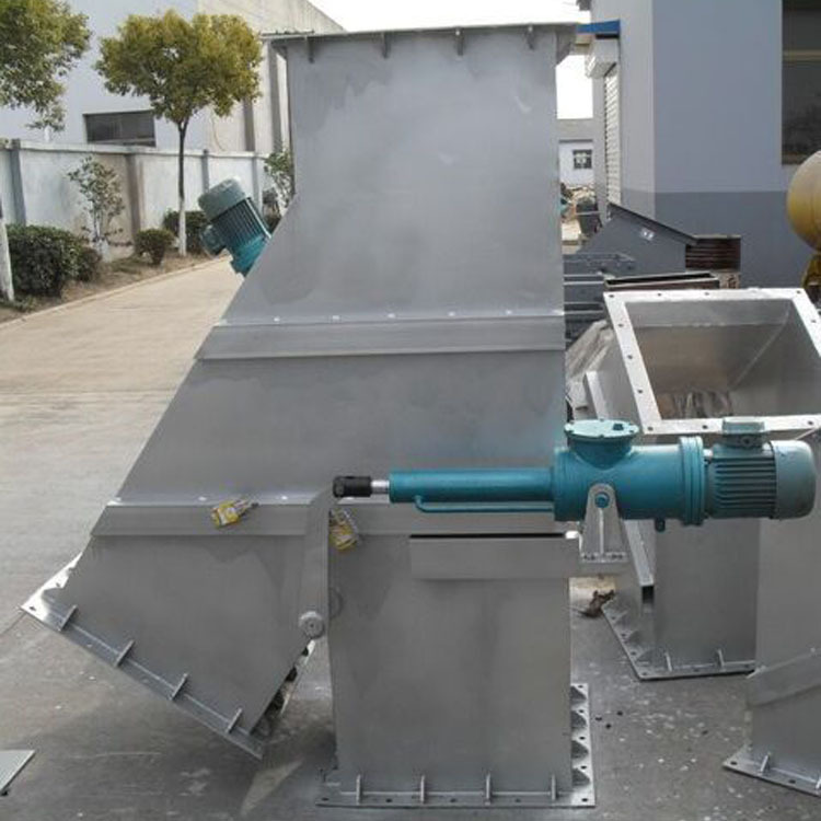 DBSF型摆动三通分料器 电液动卸料器放料阀厂家加工配件