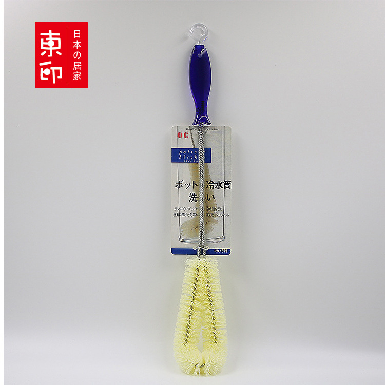 Plastic Nylon Bristle Tea Cup Cleaning Brush Glass Cup Washing Brush Yiwu Small Commodity Cross-Border Wholesale Brush