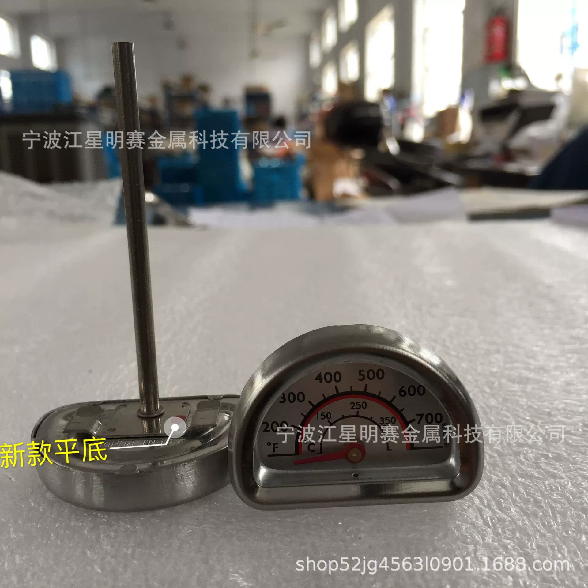 JX-6B-2 завод прямой биметаллическая печь для барбекю из нержавеющей стали биметаллический термометр для барбекю термометр