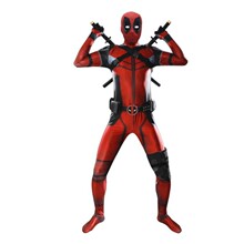 cosplay Deadpool 动漫新款复仇者联盟死侍2数码3D印花死侍紧身衣