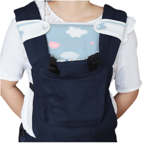 New cotton gauze sling dribbling sling wrap around pad sling chest dribbling napkin bite napkin baby