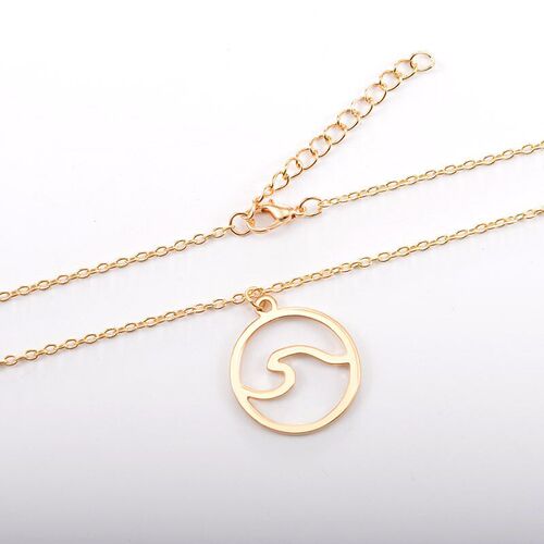 Euro-American Fashion Necklace, Retro Geometric Geometric Shape Necklace, Wishebay Hot