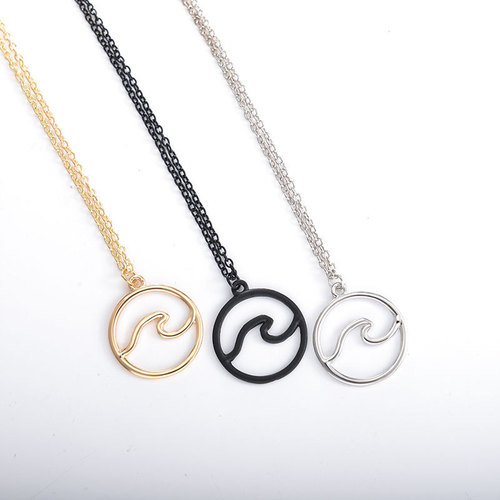 Euro-American Fashion Necklace, Retro Geometric Geometric Shape Necklace, Wishebay Hot