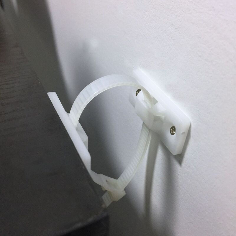 Factory Direct Furniture anti-dumping fixed children's safety nylon anti-reverse belt chest of drawers wardrobe anti-reverse device buckle