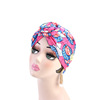 African wind vortex knot a head scarf hat Bao head hat chemotherapy cap Amazon hat