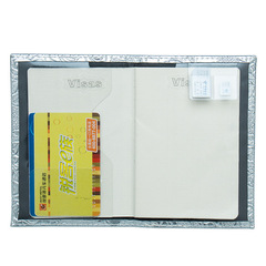 3D Peony Flower Passport Holder PU Passport Case International Passport Book Leather Passport Bag Flight Ticket Holder Wholesale