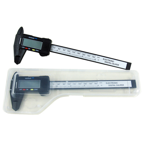 Electronic digital display caliper vernier caliper 0-150mm all plastic digital caliper vernier multiple packaging