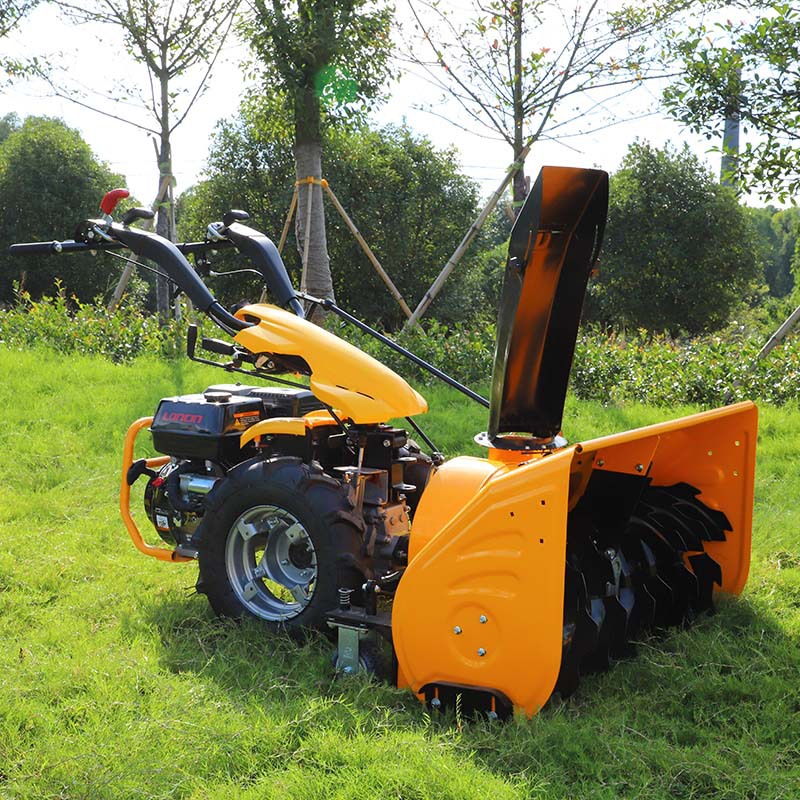 厂家直销E-MT370系列全齿轮传动抛雪车多功能手扶式抛雪车