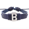 Fashionable woven bracelet with letters handmade, English letters, simple and elegant design