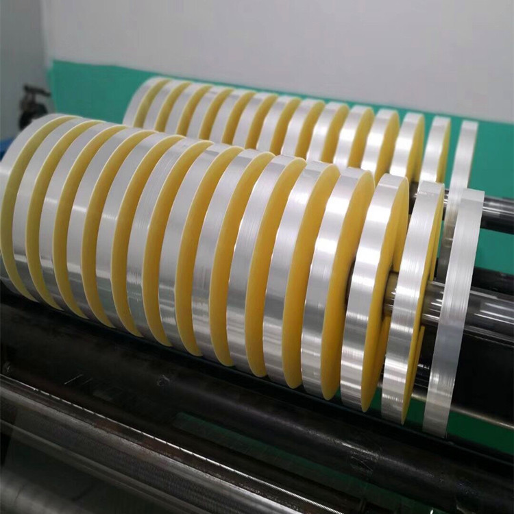 厂家bopp薄膜一次性吸管膜透明独立包装窄膜可分切塑料卷膜热封膜