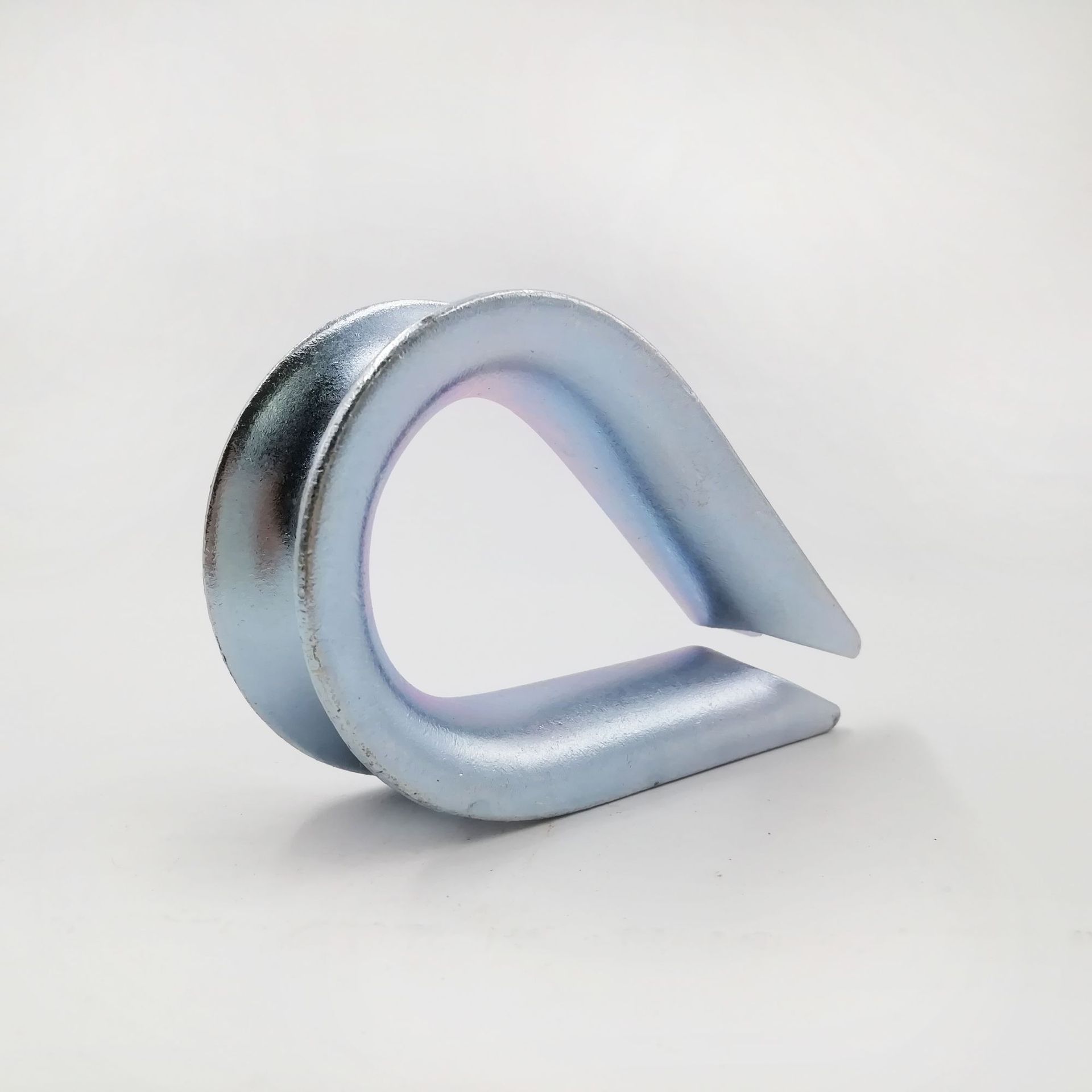 德式钢丝绳套环鸡心环三角环钢丝绳三角圈绳圈心形固定环