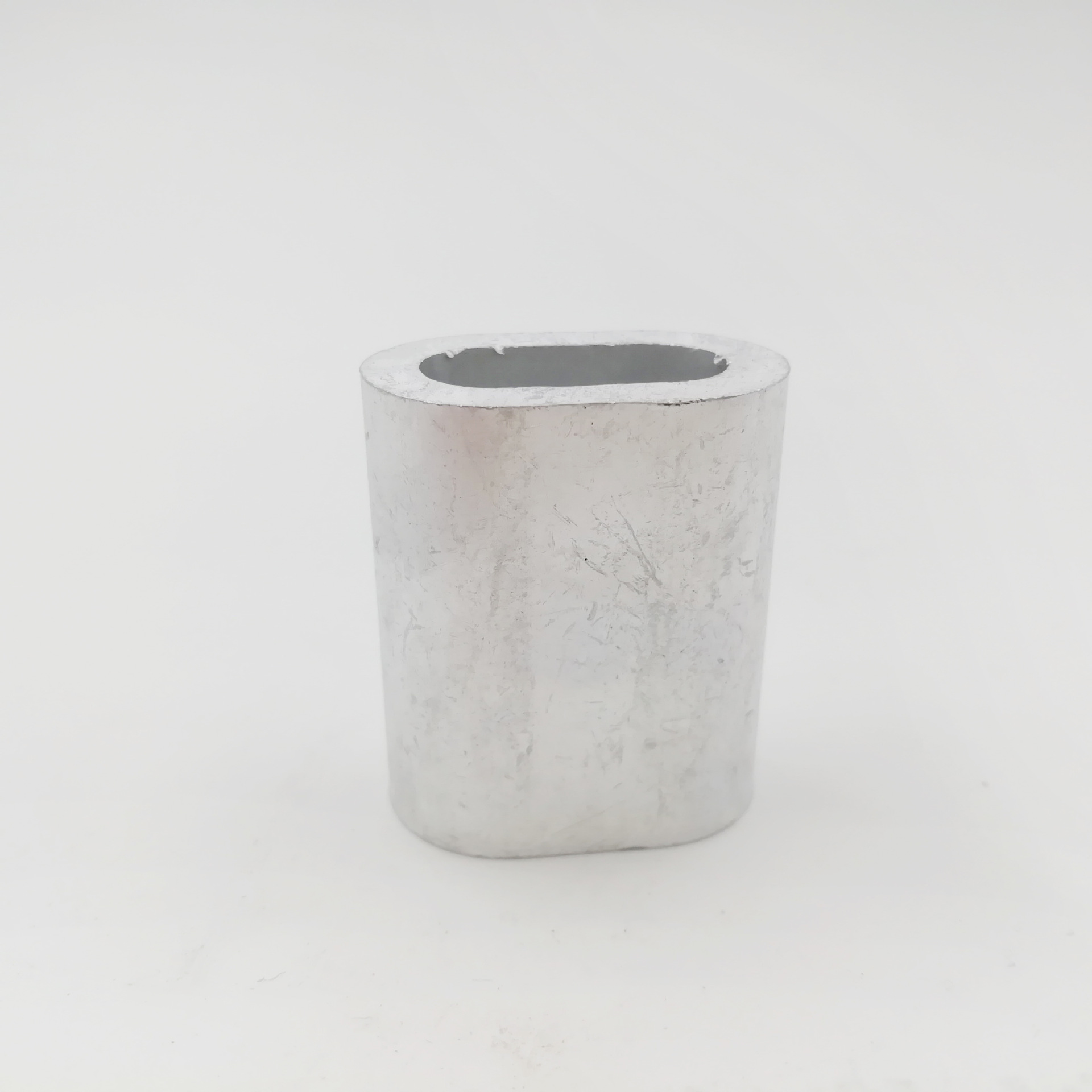 DIN3093铝套椭圆型铝扣钢丝绳配件钢丝绳夹头锁扣规格齐全